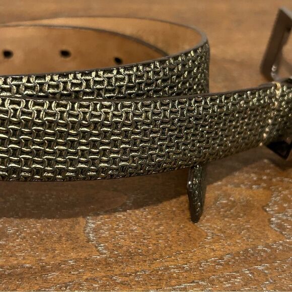 WCM New York Italian Calfskin Buckle Belt - Picture 2 of 5